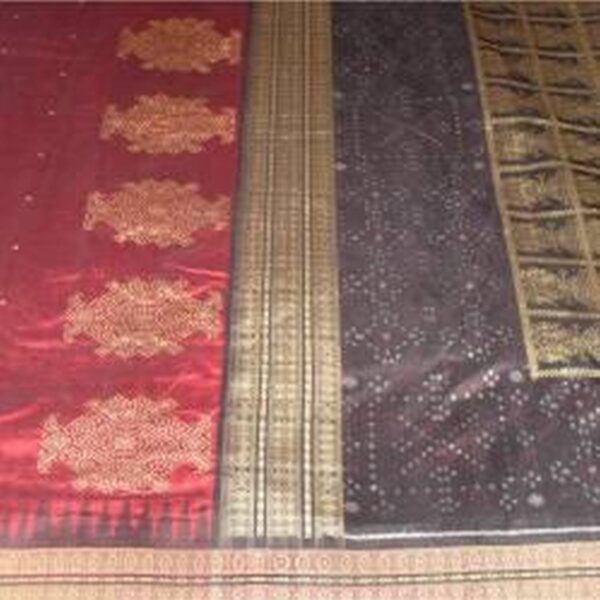 Bomkai Silk Saree