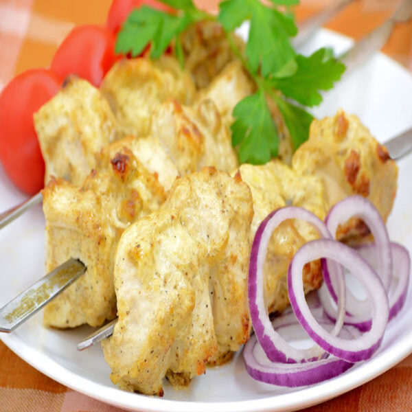 Chicken Reshmi Kabob for 2