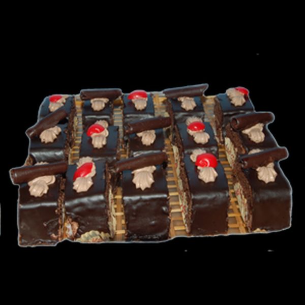 Chocolate Nougat Slice