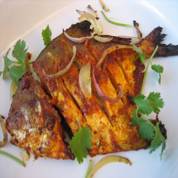 Fish Tandoori for 2