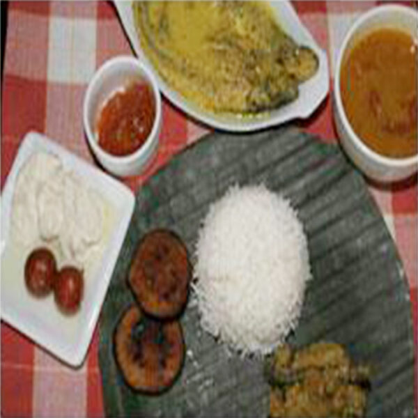 Fish Thali for 2 from Bhajohari Manna