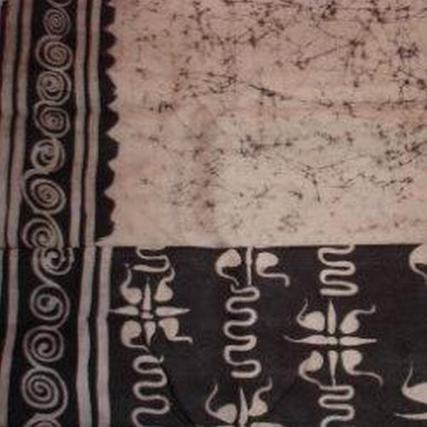Hand Batik Silk Saree