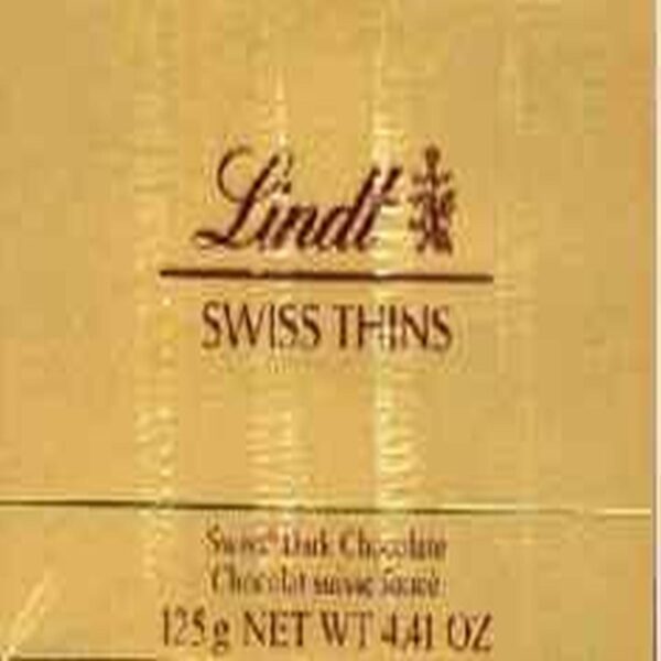 Lindt Swiss Thins 125gms