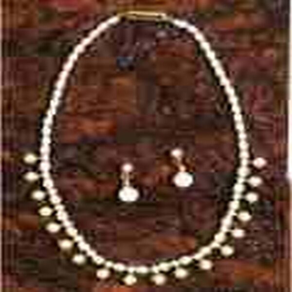 Mala & Ear Ring Set - VI