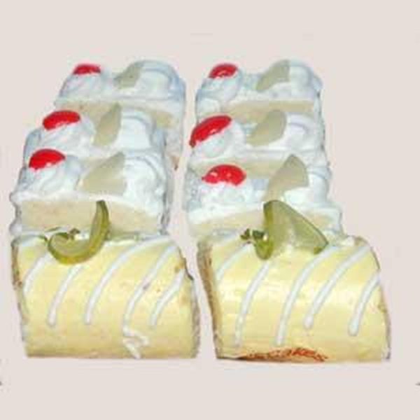 Pineapple Slice Cake & Lemon Swiss Roll