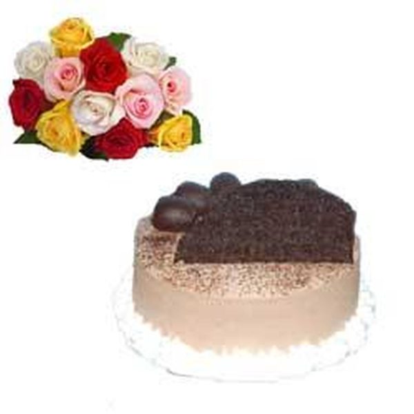 Rose and Mouse Cake