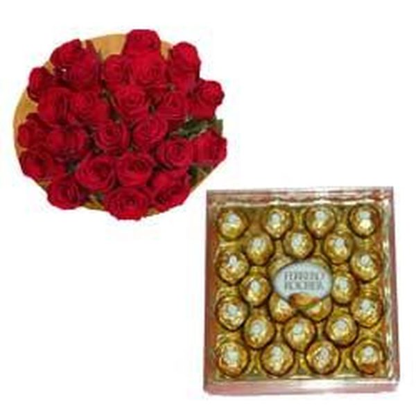 Roses and Ferrero Rocher
