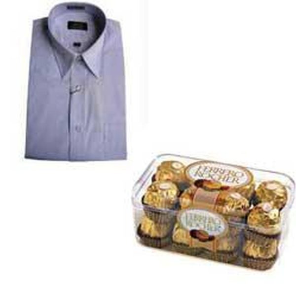Shirt and Ferrero Rocher